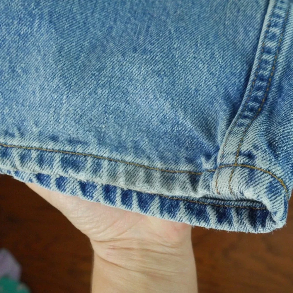 Vintage 90s Levis 569 Loose Straight Jeans Mens 36x32 Blue Denim 35 x 34 Actual